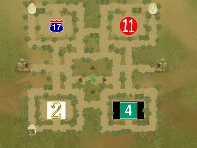 German Numbers Game Pacman