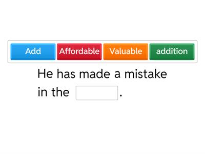Word formation 