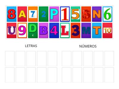 NUMEROS Y LETRAS