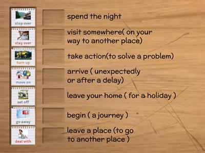 Travel-phrasal verbs