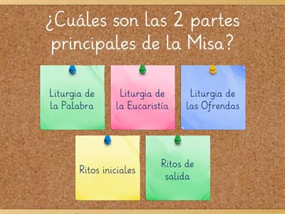 Actividad - Misa y Jn 3,16-17