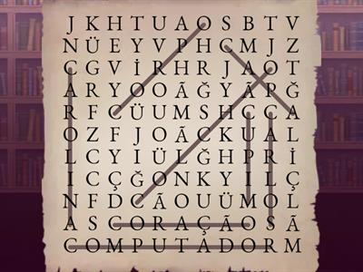 Caça palavras com "C"