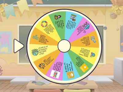 La ruleta de los Objetivos de Desarrollo Sostenible