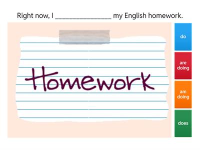 Present continuous vs present simple