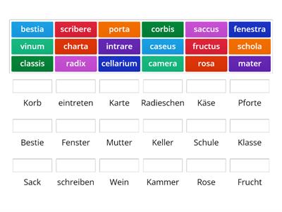 Latein und Deutsch