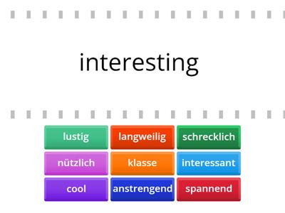 Computer games adjectives 