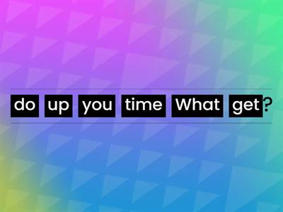 RTO Specialist Beginner - sentence structure