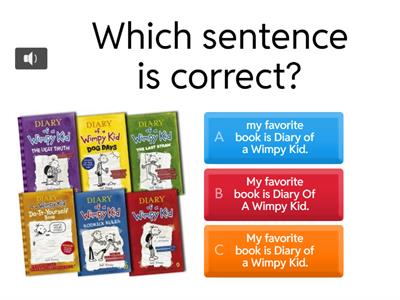 4 U5W3 Capitalization of Titles