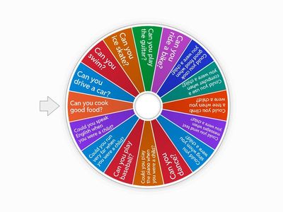 Questions with Can and Could