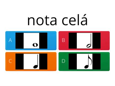 Hudební výchova - noty