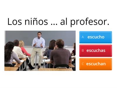 verbos regulares para practicar 