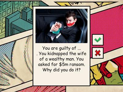 Speakout Upper-Intermediate, Unit 9.1, crime & punishment 