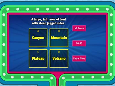 Landforms, Landforms, Landforms