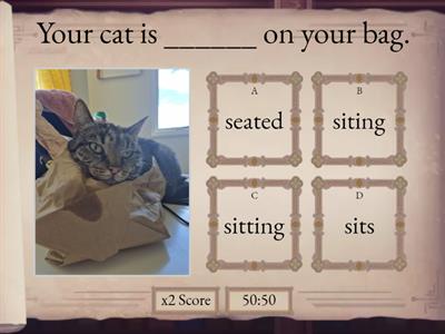 -ing spelling quiz 🔮