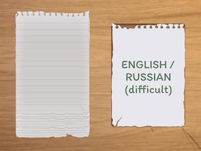 Comparatives - Speaking