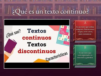 Textos Continuos y Discontinuos 