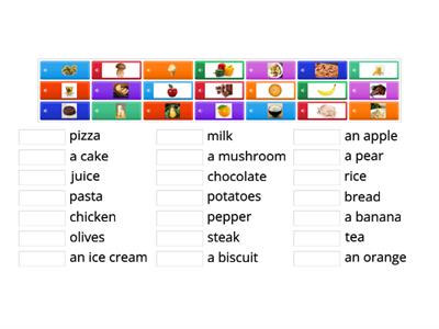 ss swap Happy street 1 Unit 4 food homework