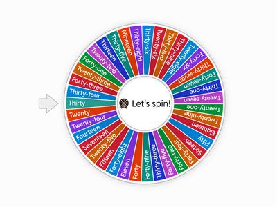 1-50 Numbers Bingo