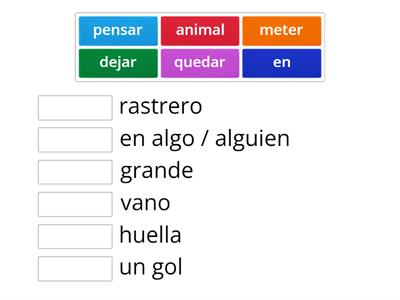 Vocabulario MAMIII