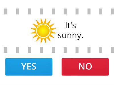 Chit 2 Unit 6: WEATHER (true x false)