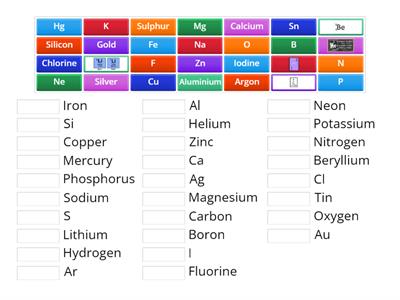 Elements Match Up