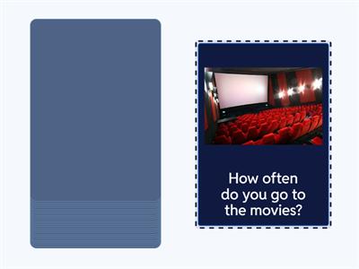 Adverbs of Frequency SPEAKING cards