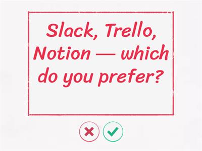 Quickfire (both/either/neither/none/all)