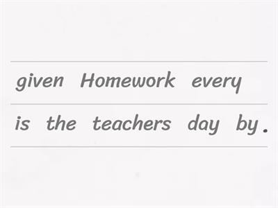 Passive and have something done