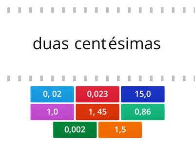 Leitura de números decimais - (3)