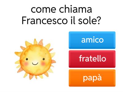 quiz su San Francesco