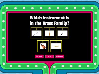 Gameshow- Instruments of the Orchestra