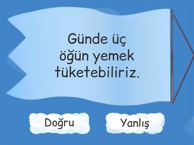 DENGELİ BESLENİYORUM