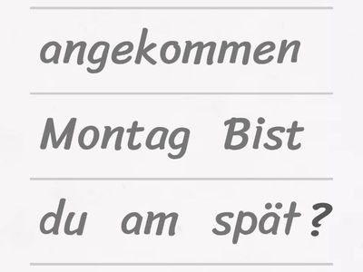 Perfekt 7 - Ja-Nein-Fragen