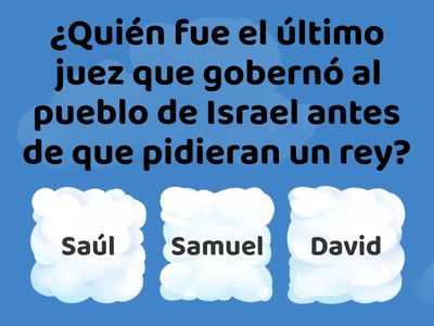 Israel pide un rey