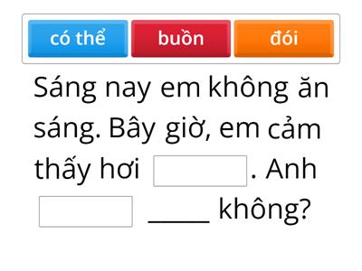 Modal verb - Fill in the blank