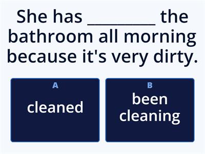 Present Perfect vs. Present Perfect Continuous (revision)