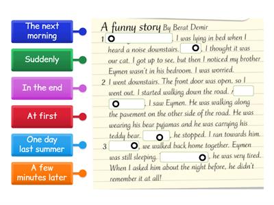 Own it-2, Unit 3, useful phrases, write a story