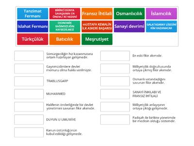 İto LGS inkılap tarihi 1. ünite tekrar 