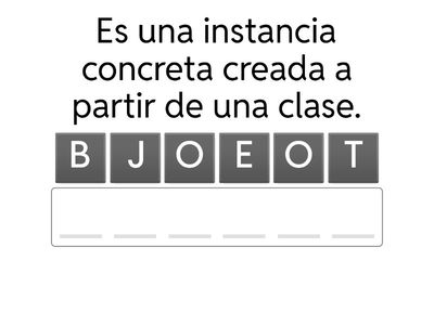 POO, conceptos básicos