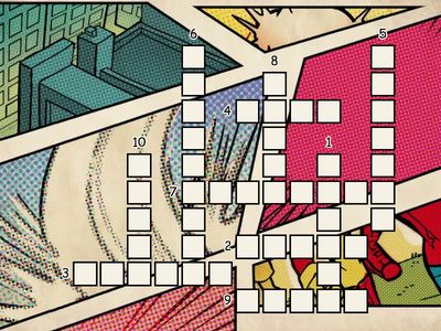 Power Up 1 Unit 4 Voc 1 - Crossword