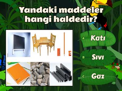 Maddenin Halleri 4.sınıf