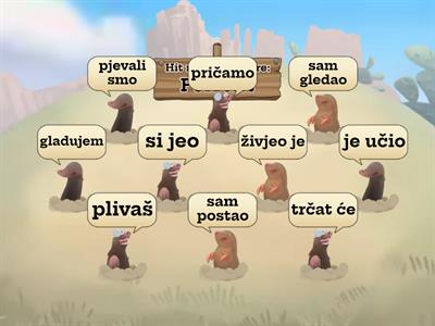Pronađi glagole koji su točno napisani u perfektu. 