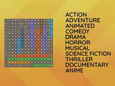 Prepare 3 UNIT 12 Types of movies