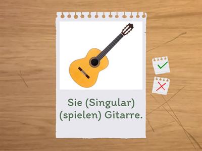 Verben im Präsens (A1)