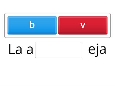 Completa con la letra adecuada