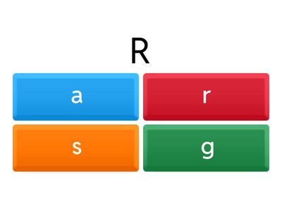 Uppercase and lowercase