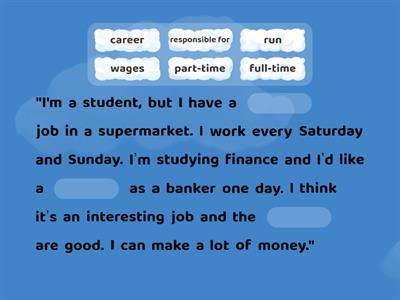 jobs, speakout B1, 1B