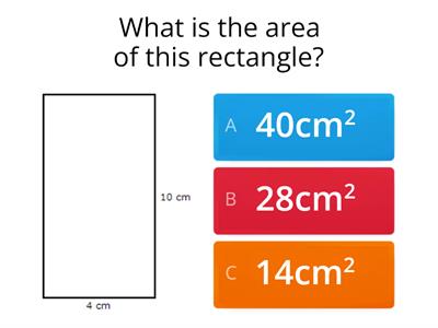 Area of a Rectangle