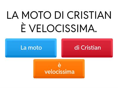 COMPLEMENTO DI SPECIFICAZIONE