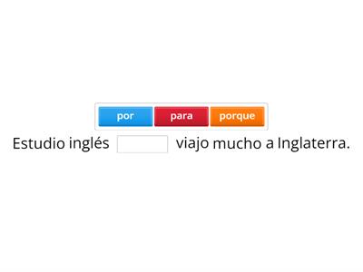 ¿Por qué estudian español? Complemento para Página 35 (1 Aula Int. Plus)